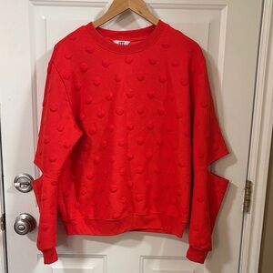 JoyLab Vibrant Red Sweatshirt